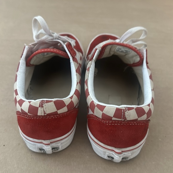Vans SK8-Low Checkered Red - Picture 4 of 13
